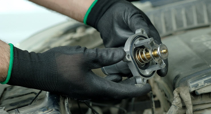 Jaguar Thermostat Check